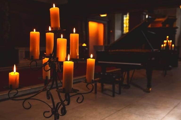 Piano Candles